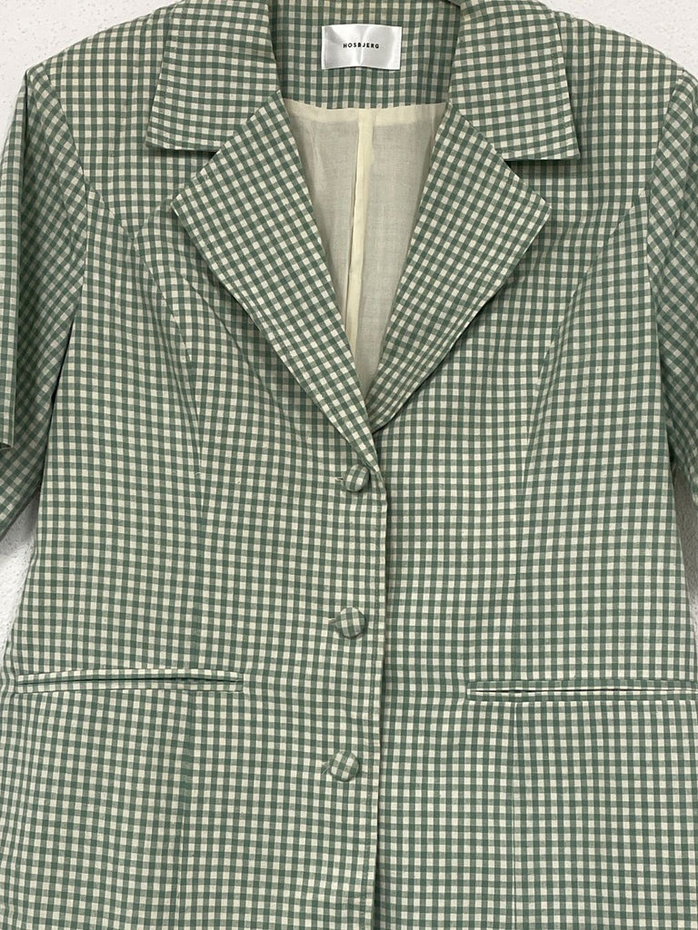 Sarah checked blazer